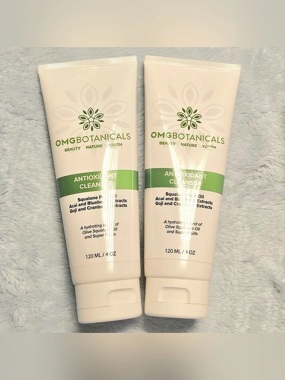 Set Of 2 OMGBotanicals Antioxidant Cleanser